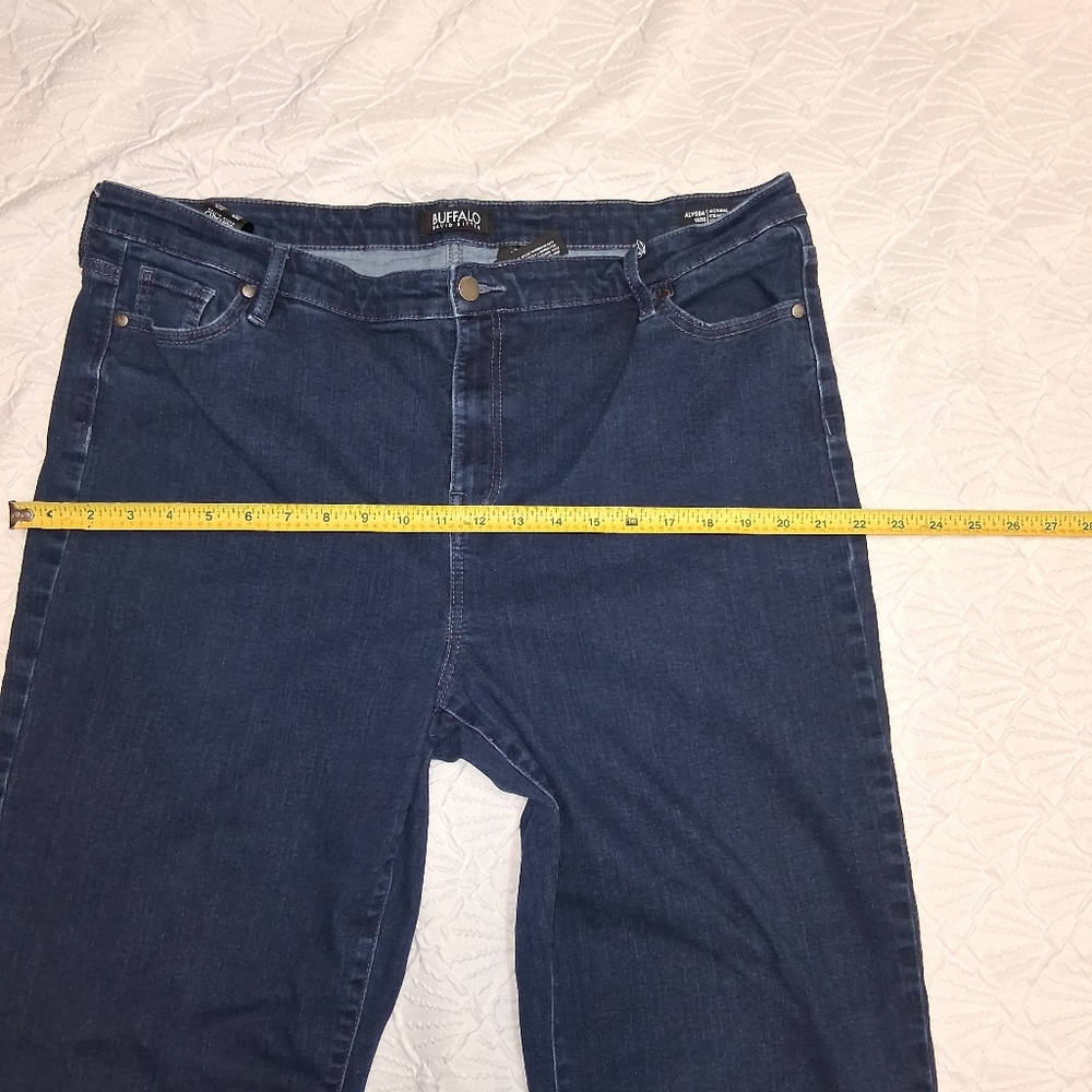Buffalo David Bitton  Women Size 18/38 Dark Blue Flare Jeans - Picture 12 of 16